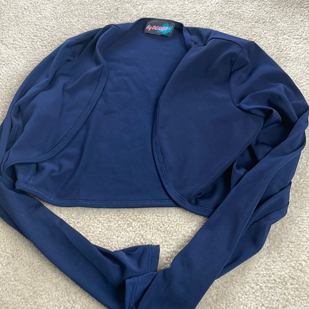 By Debra navy blue sweater